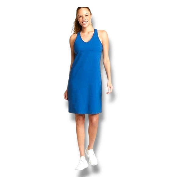 EDDIE BAUER Meadow Trail Tank Dress - Pacific Blue XL - Picture 1 of 15